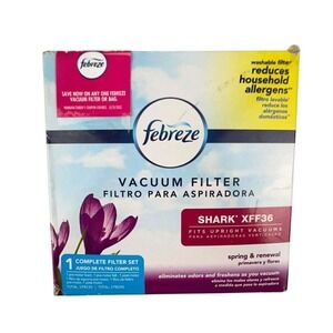 Febreze Vacuum Filter Spring Renewal Shark XFF36 Upright Fits NV42 NV46 NEW